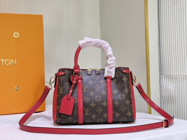 Louis Vuitton MM BB Open Handbag Soufflot M44816 M44815