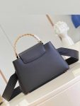 Louis Vuitton Capucines BB M48865 Black Brown