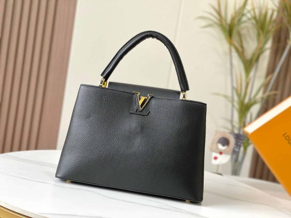 Louis Vuitton Capucines GM Black M48870