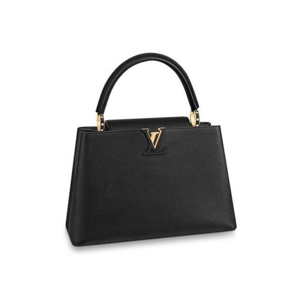 Louis Vuitton Capucines GM Black M48870