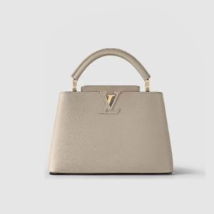 Louis Vuitton Capucines GM Grey M48870