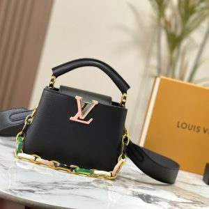Louis Vuitton Capucines Mini BB MM M21798 M21634 M21652 Black 1