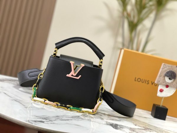 Louis Vuitton Capucines Mini BB MM M21798 M21634 M21652 Black