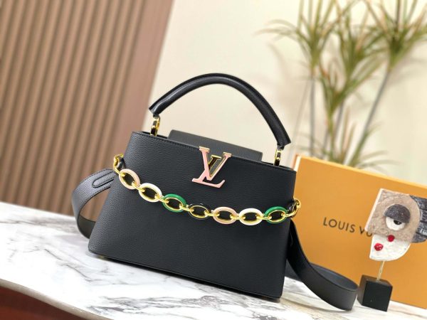 Louis Vuitton Capucines Mini BB MM M21798 M21634 M21652 Black