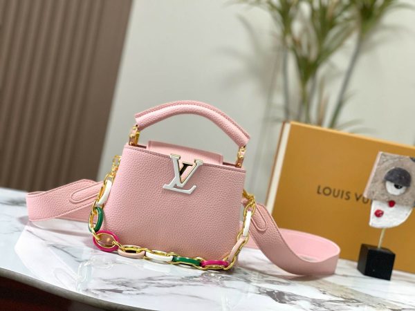 Louis Vuitton Capucines Mini BB MM M21798 M21634 M21652 Pink