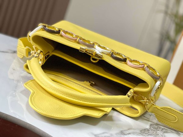 Louis Vuitton Capucines Mini BB MM M21798 M21634 M21652 Yellow