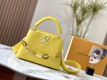 Louis Vuitton Capucines Mini BB MM M21798 M21634 M21652 Yellow