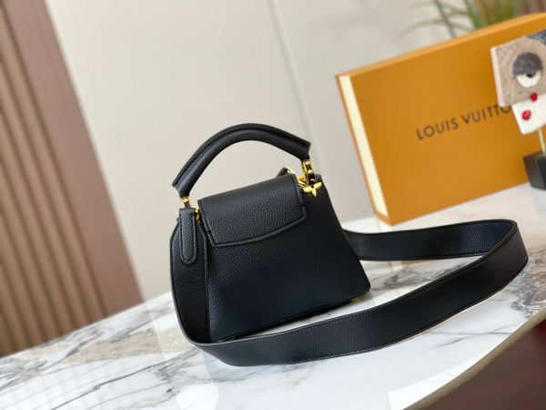 Louis Vuitton Capucines Mini BB MM M54663 M56669 M54668 Black