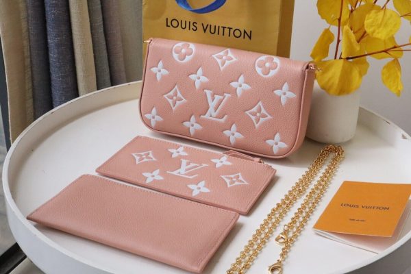 Louis Vuitton Felicie Pochette M81759 Pink