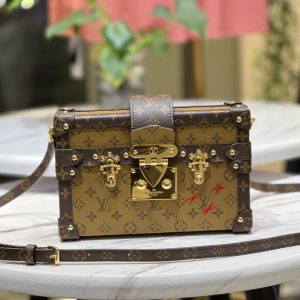 Louis Vuitton Monogram Reverse Canvas Petite Malle M44154 1