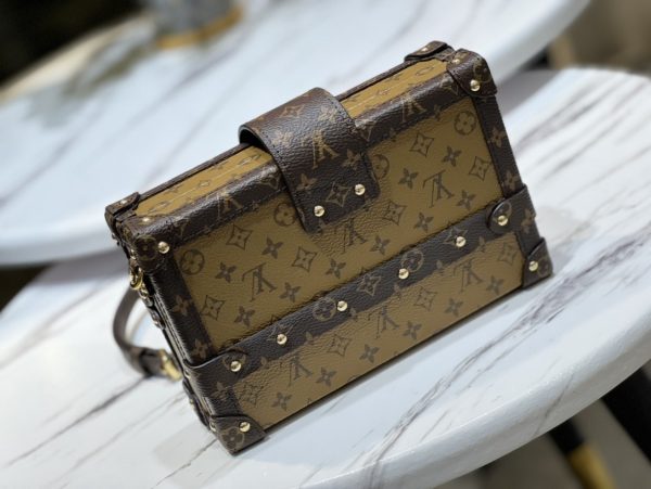 Louis Vuitton Monogram Reverse Canvas Petite Malle M44154