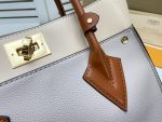 Louis Vuitton On My Side Handbag MM M53825 Grey