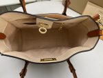 Louis Vuitton On My Side Handbag MM M53825 Grey