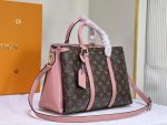 Louis Vuitton MM BB Open Handbag Soufflot M44816 M44815