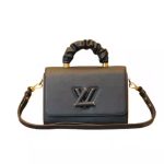 Louis Vuitton Twist Handle MM M58688 Black Pink Yellow