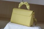 Louis Vuitton Twist Handle MM M58688 Black Pink Yellow