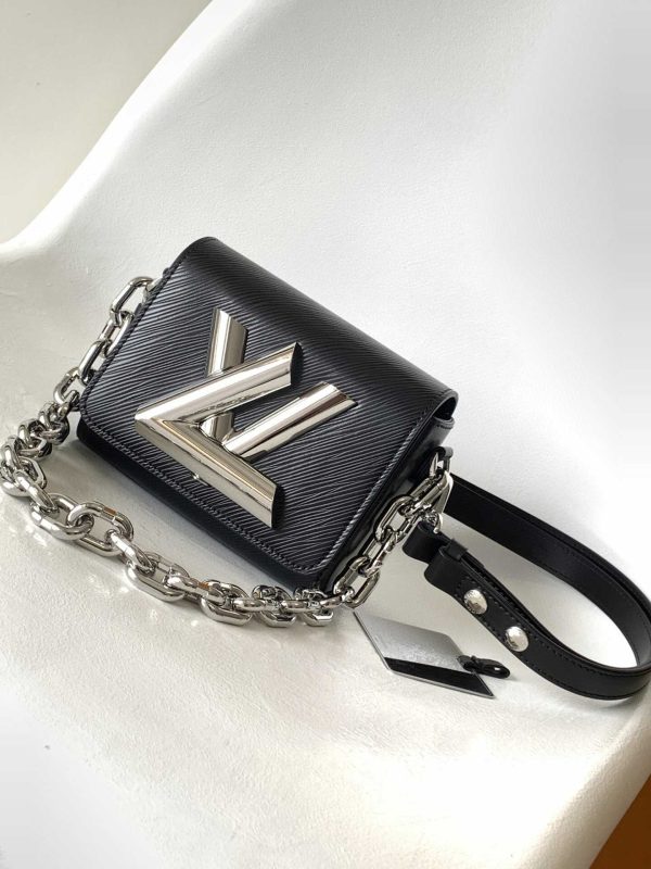 Louis Vuitton Twist Lock XL M22296 Black MINI