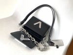 Louis Vuitton Twist Lock XL M22296 Black MINI