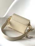 Louis Vuitton Twist Lock XL M22297 White Brown MINI