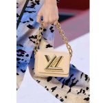 Louis Vuitton Twist Lock XL M22297 White Brown MINI