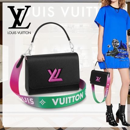 Louis Vuitton Twist MM M50382 59687 59416 Black White