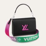 Louis Vuitton Twist MM M50382 59687 59416 Black White