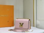 Louis Vuitton Twist MM M52503 52504 Red Brown Pink Black White