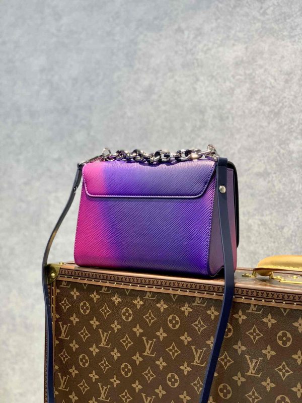 Louis Vuitton Twist PM M59896 Purple Blue