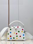 Louis Vuitton YK Capucines Mini BB MM M21663 M21636 White