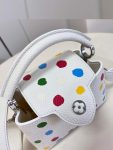 Louis Vuitton YK Capucines Mini BB MM M21663 M21636 White