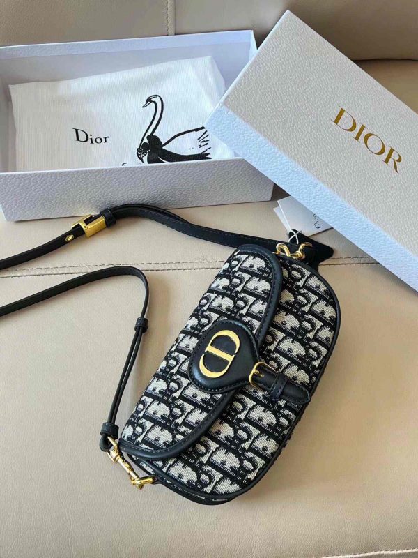 Dior Bobby East West Bag Jacquard Small