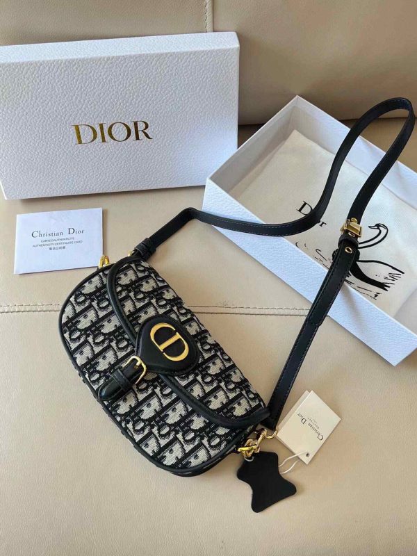 Dior Bobby East West Bag Jacquard Small