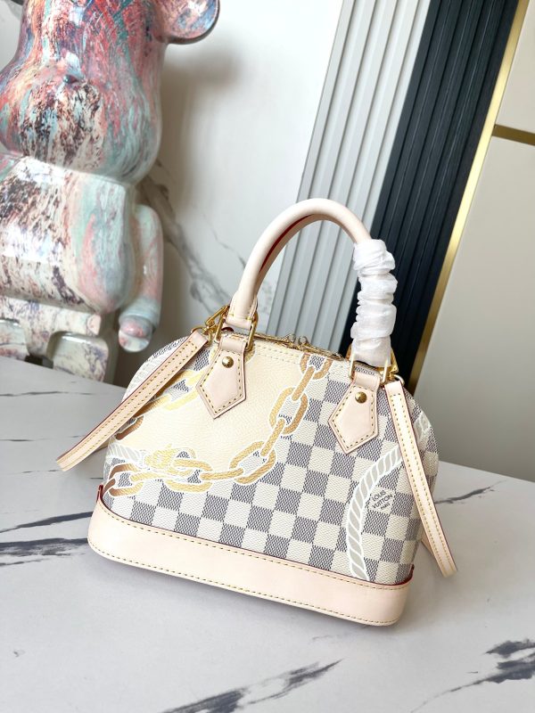 Louis Vuitton Alma BB N40472 Damier Azur