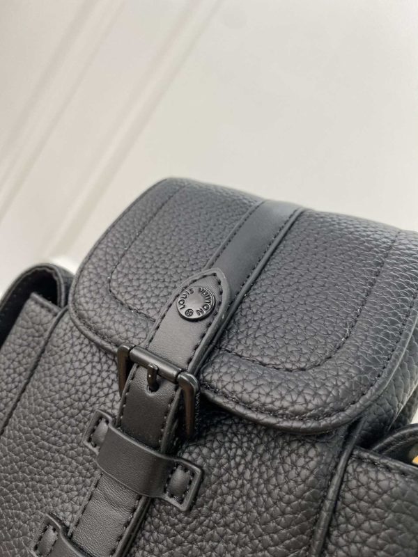 Louis Vuitton Black Blue Sling Bag M58495 Men