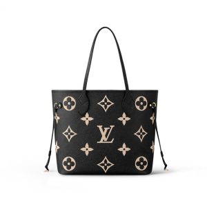 Louis Vuitton Black Neverfull MM M45686