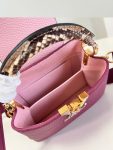 Louis Vuitton Capucines Python Mini BB MM Purple M59227 M59226