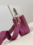 Louis Vuitton Capucines Python Mini BB MM Purple M59227 M59226