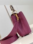 Louis Vuitton Capucines Python Mini BB MM Purple M59227 M59226