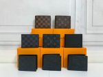 Louis Vuitton Bifold Wallet Monogram 8colors