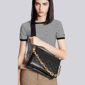 Louis Vuitton Coussin Black PM Women Shoulder Bag