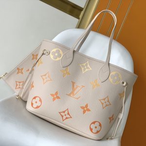 Louis Vuitton Cream Yellow Neverfull MM M46516 1