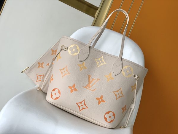 Louis Vuitton Cream Yellow Neverfull MM M46516 Summer