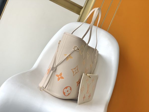 Louis Vuitton Cream Yellow Neverfull MM M46516 Summer