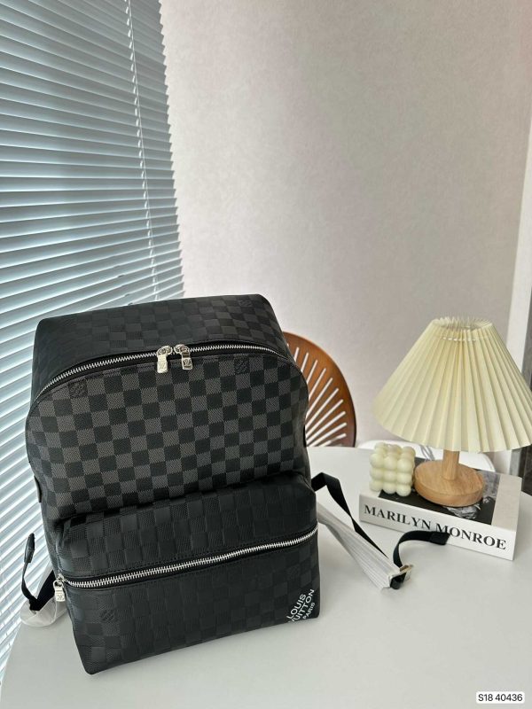 Louis Vuitton DISCOVERY Damier Graphite Canvas Backpack N40436