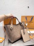 Louis Vuitton Hina Pink Black Grey White M54353 M54350 PM