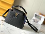 Louis Vuitton Lizard Black Capucines Mini BB N99527 N99528