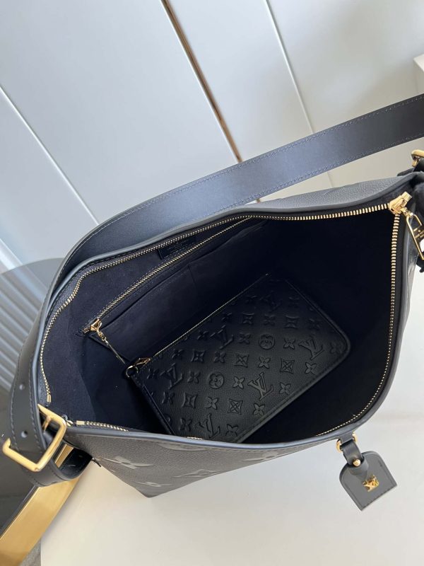 Louis Vuitton M46288 Carryall MM PM Black