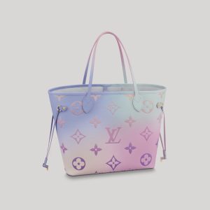 Louis Vuitton Neverfull Sunrise Pink MM M46077 Spring In The City