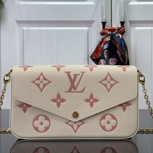 Louis Vuitton Pochette Felicie M82047 Cream 1