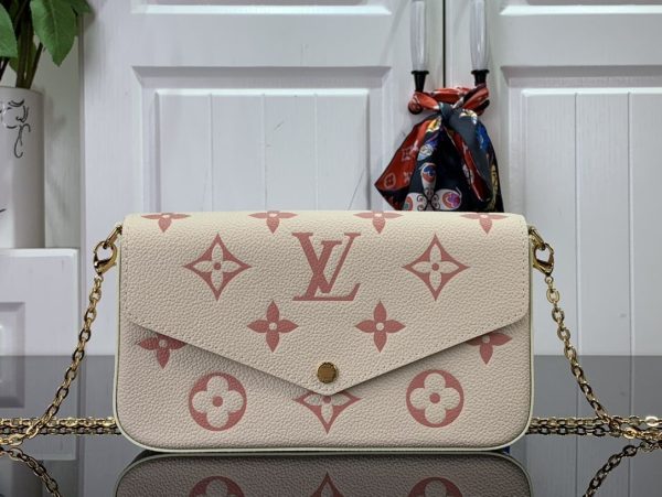 Louis Vuitton Pochette Felicie M82047 Cream